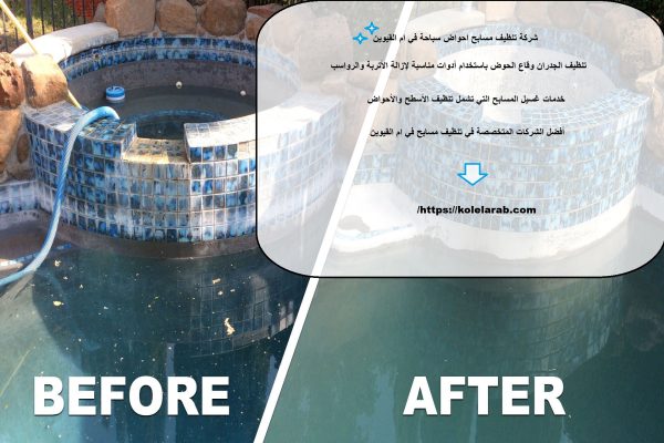 شركة تنظيف مسابح احواض سباحة في ام القيوين